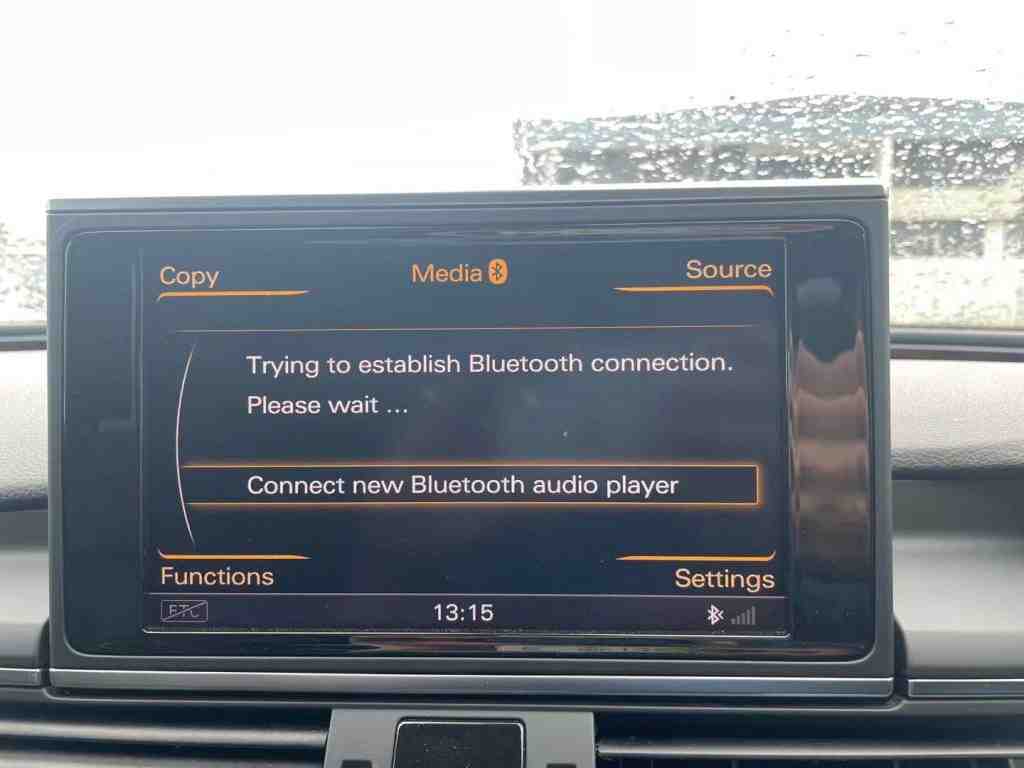 2012 Audi A7 3.0TFSI Quattro Sport back, Bose Sound Speaker
