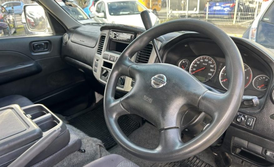 2012 Nissan URVAN 3.0 Diesel Auto