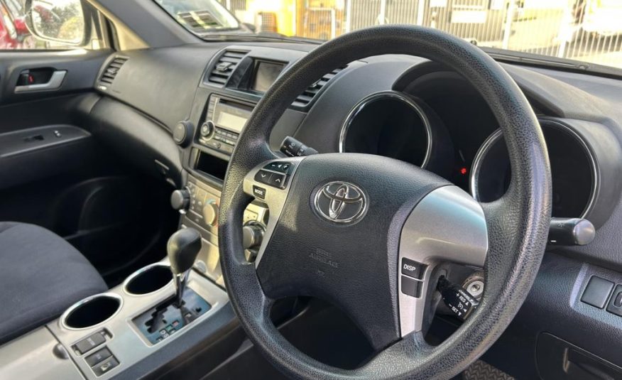 2013 Toyota Highlander 3.5P 4WD WAGON5 5A