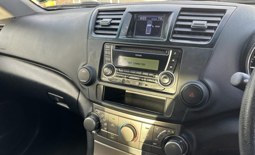 2013 Toyota Highlander 3.5P 4WD WAGON5 5A