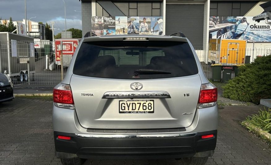 2013 Toyota Highlander 3.5P 4WD WAGON5 5A