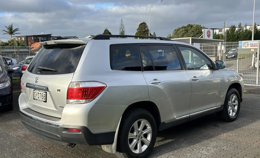 2013 Toyota Highlander 3.5P 4WD WAGON5 5A