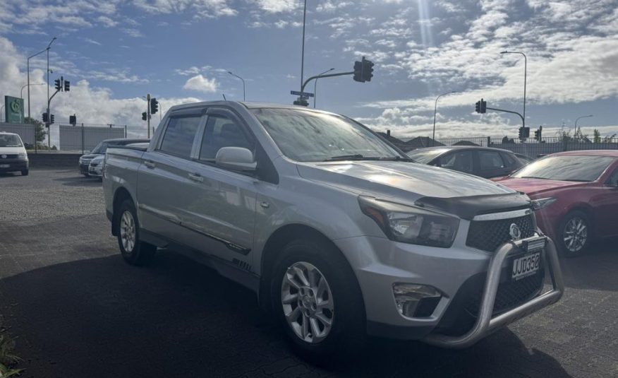 2015 Ssangyong Actyon Sport Ute