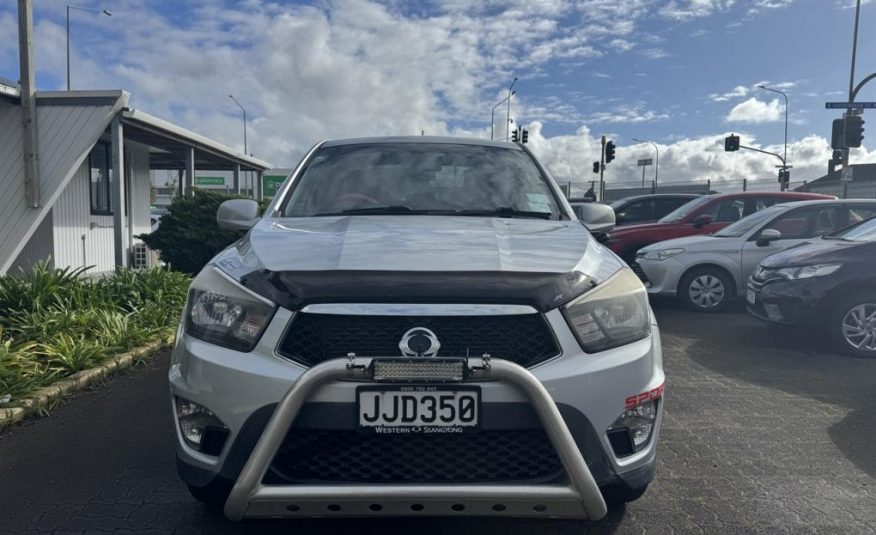 2015 Ssangyong Actyon Sport Ute