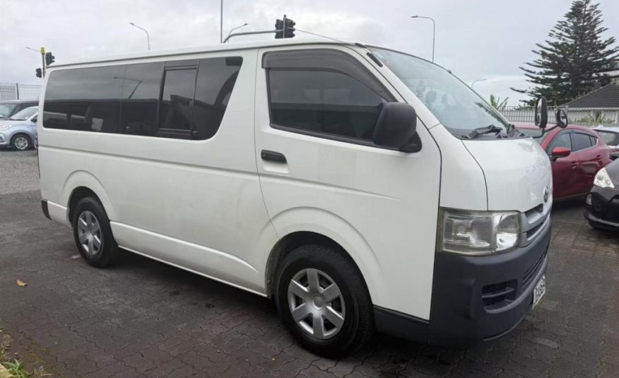 2008 Toyota Hiace Light Van Petrol