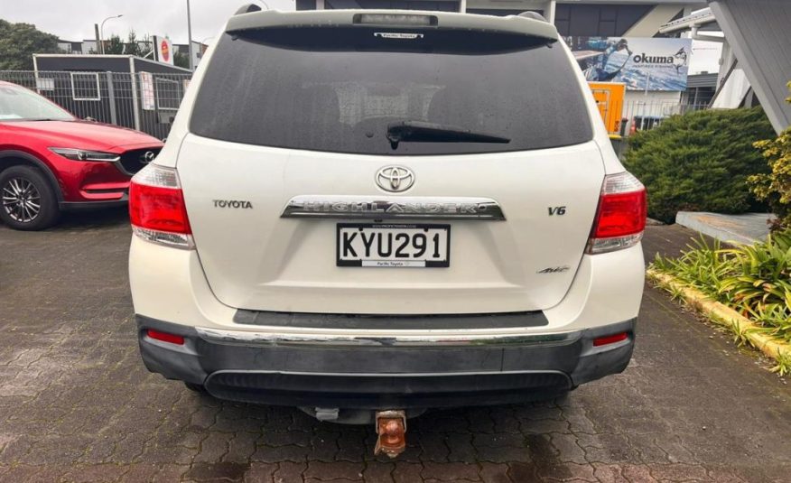 2012 Toyota Highlander 3.5P 4WD WAGON5 5A