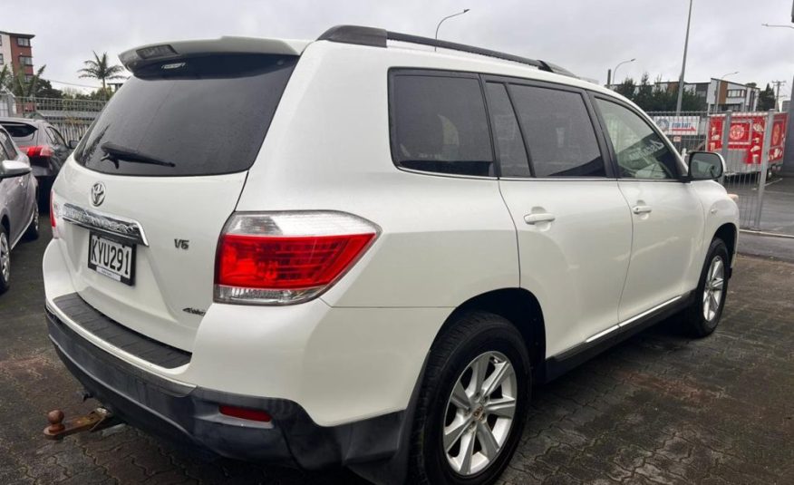 2012 Toyota Highlander 3.5P 4WD WAGON5 5A
