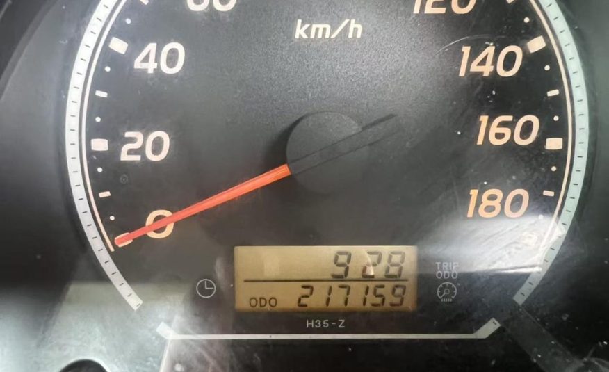 2009 Toyota Hiace