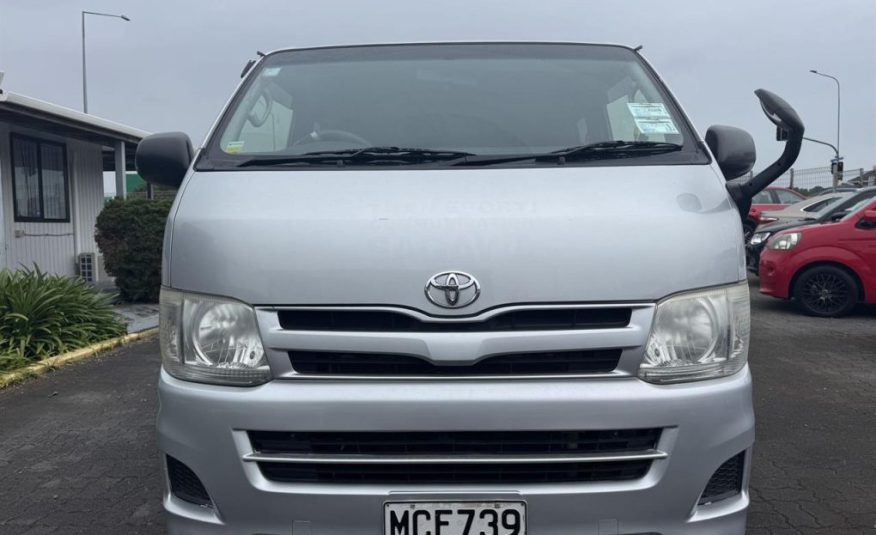 2013 Toyota Hiace Light Van