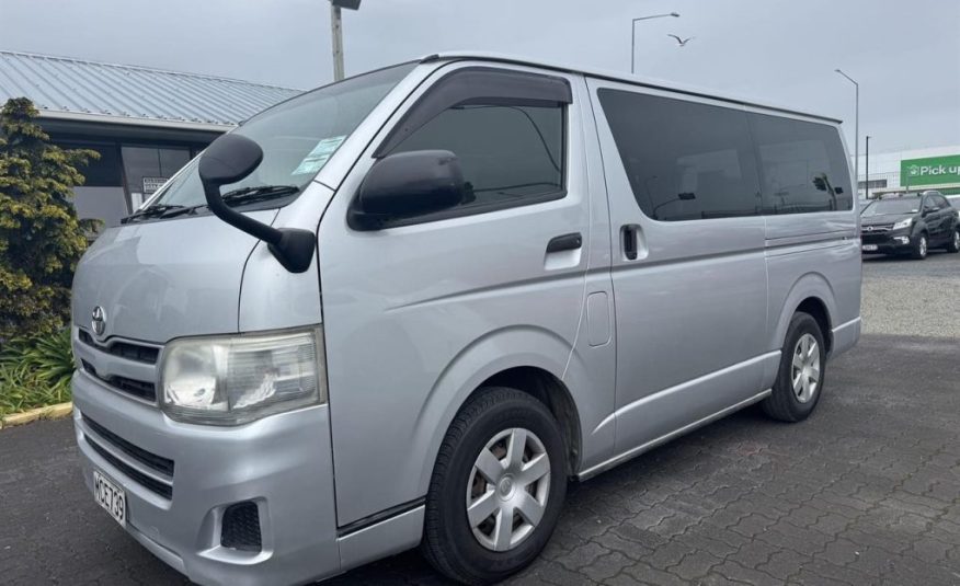 2013 Toyota Hiace Light Van