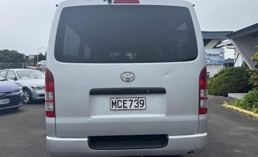 2013 Toyota Hiace Light Van