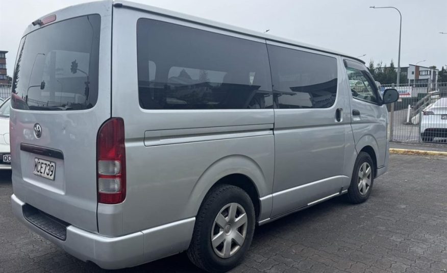 2013 Toyota Hiace Light Van